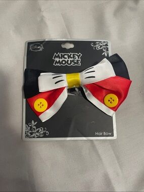 Mickey Mouse hair bow clip
